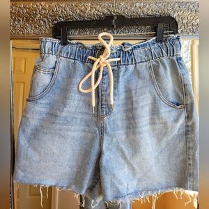 BDG Urban Outfitters 100% Cotton Loose Tie Waist Shorts